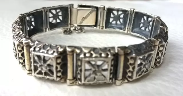 Pentti Sarpaneva Finland - Beautiful Vintage Sterling Silver Bracelet