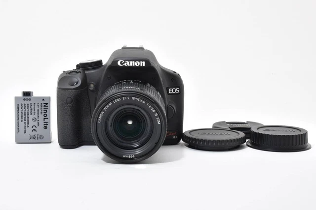 CANON EOS KISS X3 DSLR Camera 18-55mm Kit Used $275.47 - PicClick CA
