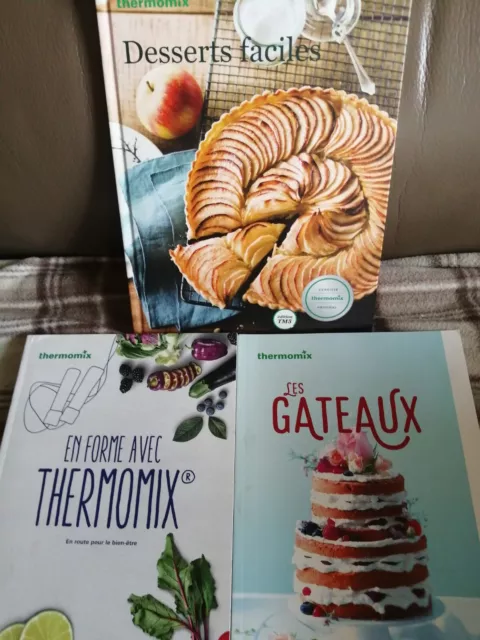 Lot 3 Livres Thermomix Vorwerk