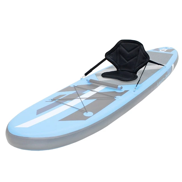 Siège kayak chaise pour stand up paddle board avec sangles réglables 62 x 43 cm