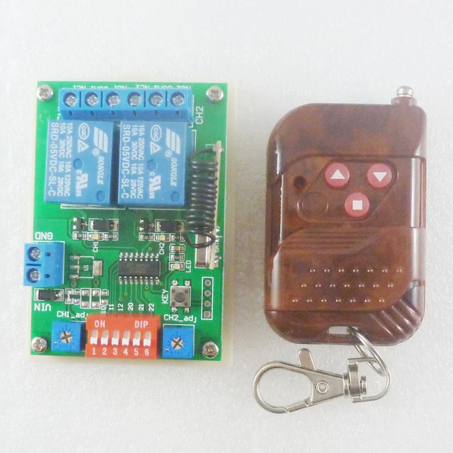 RELAY CONTROLER DC 5V Motor Reverse Polarity Rotation with Delay time