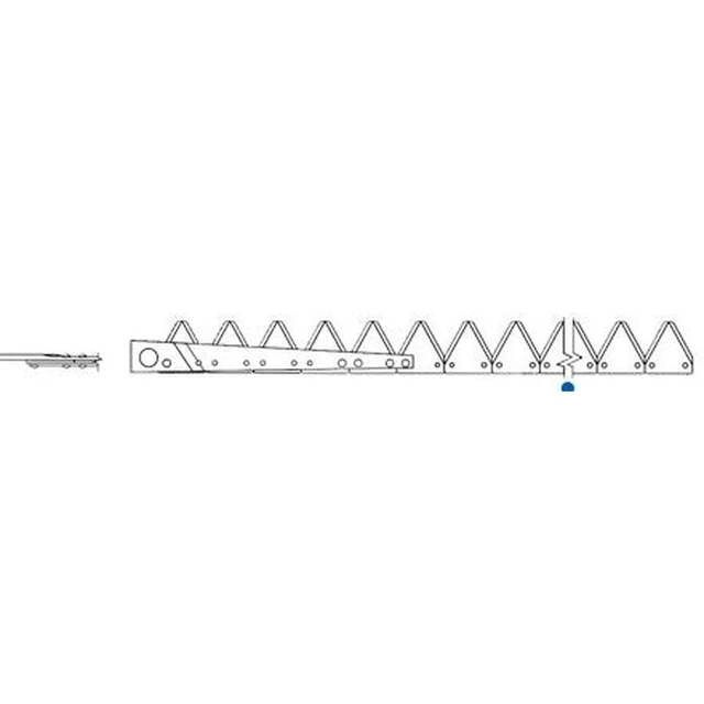 Black 12ga Under Serrated Riveted Fits Universal Products Models a-800-697
