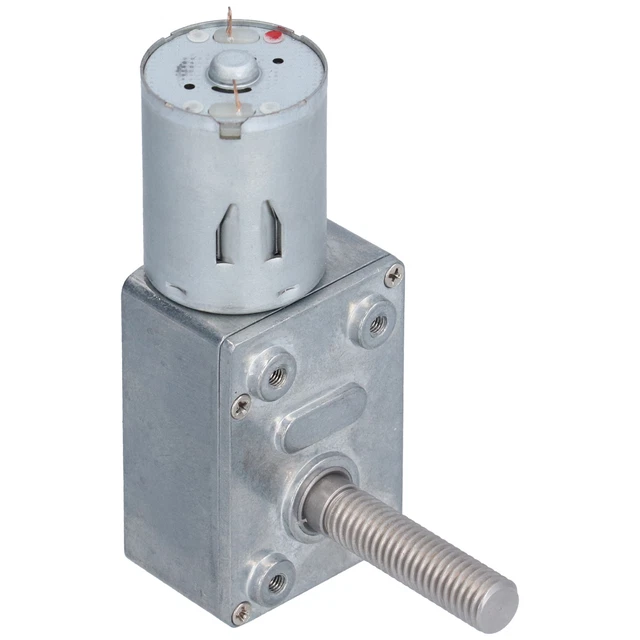 (10 giri / min) DC Worm Gear motore cambio velocità regolabile per azionamento industriale