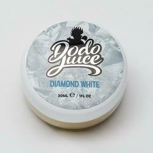 Dodo Juice Hard Car Wax, Carnauba Diamond White 30ml High Gloss & Insane Shine