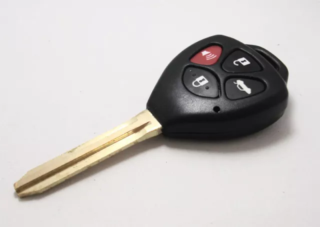 Remote Uncut Blank Key Fob Keyless Entry Shell Case For Toyota Corolla Avalon 4B