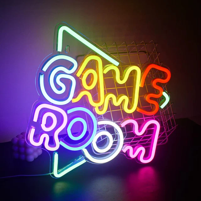 Game Room Wall Signs That Elevate Space & Style