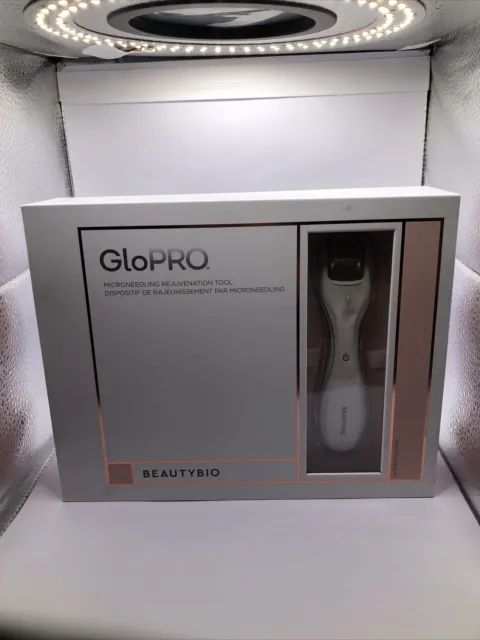 Herramienta de regeneración de microagujas Beautybio Science Glopro ~ Nueva en caja precio de venta sugerido por el fabricante $249