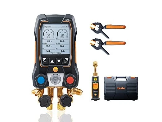 Testo 557s Smart Digital Manifold Kit with Bluetooth