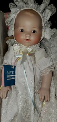 MYD inc MARIAN YU DESIGNS PORCELAIN BABY DOLL 17 LTD EDITION, NUMBERED