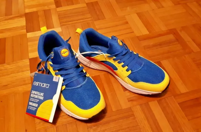 Lidl Trainers Rare Limited Edition Sneakers Shoes Size NEW UK 8 EU 42