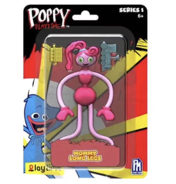 POPPY Playtime Smiling Mommy Long Legs 5" Posable Action Figure Series 1