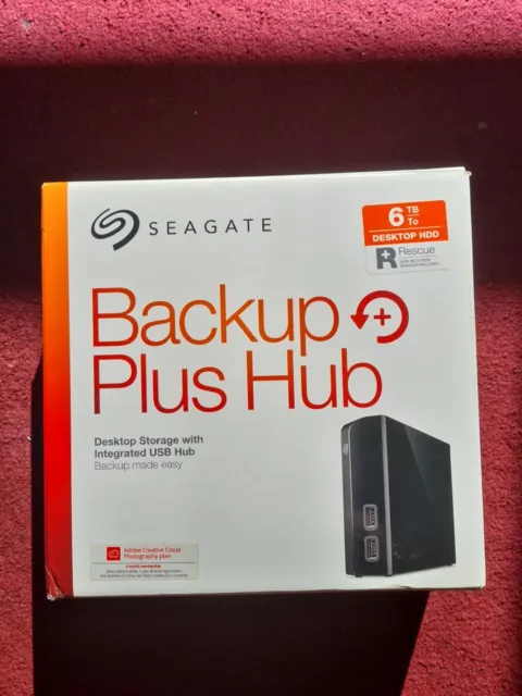 Seagate Backup Plus Hub 6TB, Externe Festplatte für Xbox ONE,Xbox SERIES X/S, PC
