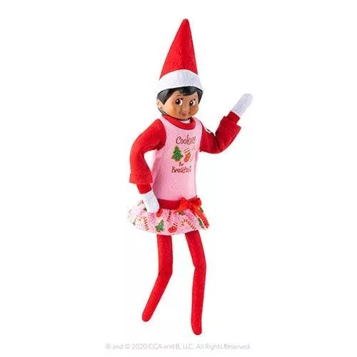 The Elf on the Shelf Cookies for Breakfast Pajama Outfit Claus Couture Girl NEW
