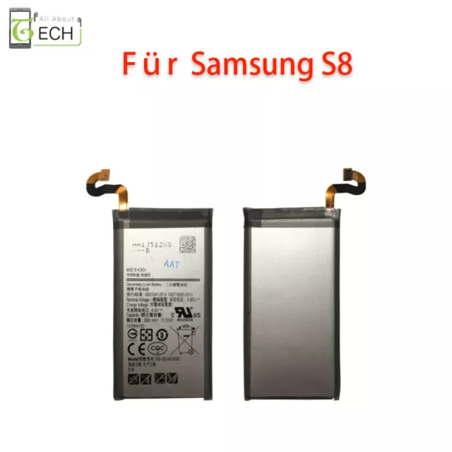 Ersatz Akku für Samsung Galaxy S8 SM-G9500 ersetzt EB-BG950ABE 3000 mAh