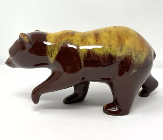 Blue Mountain Pottery Harvest Gold Bear,Mint