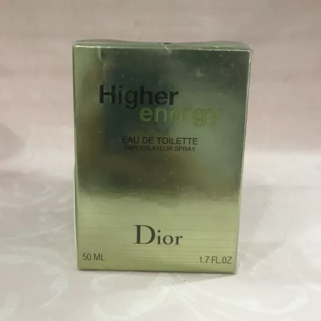 Dior Higher Energy EDT 50ml 1.7 fl oz New Sealed
