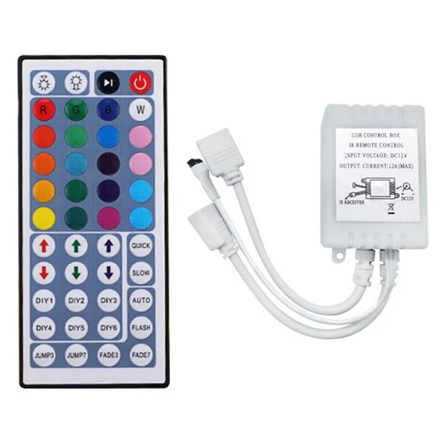 Controller LED DC12V RGB + 44 tasti telecomando scatola di controllo RGB luce IR ST Z6S3