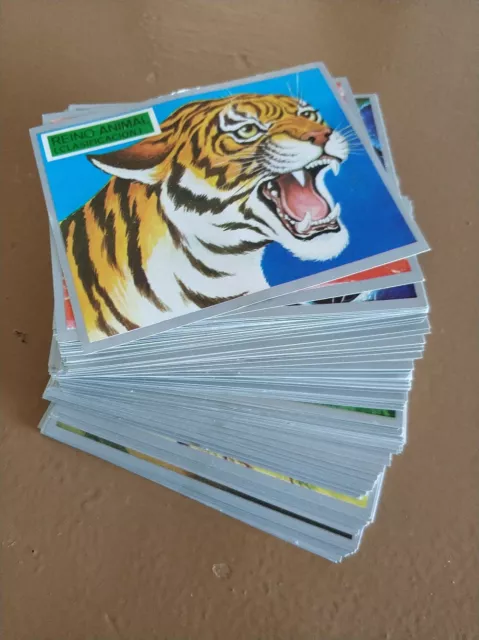 Coleccion completa de 288 cromos Zoologia y Botanica de Maga nuevos sin pegar