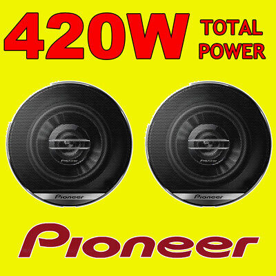 PIONEER TS-G1030F 10cm 4" 10cm 420W PAIR CAR SPEAKERS 3WAY Coaxial Co axial 
