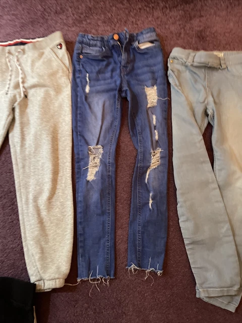 girls bundles joggers and jeans age 8-10-Tommy Hilfiger joggers might be 11 yr 4