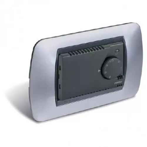 Thermostat Electronique Encastrable Universel 220V Avec Spy Noir - PERRY