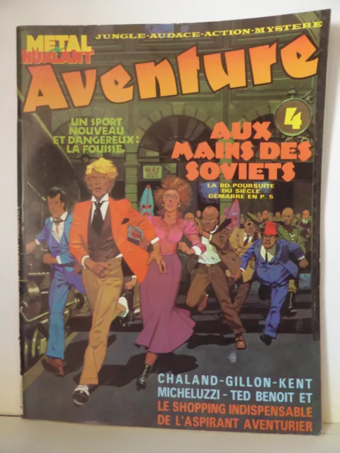 metal aventure 4 1984 mars les humanoides associés metal hurlant