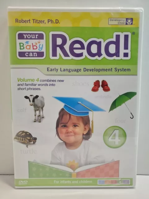 Your Baby Can Read Volume Four 4 DVD 2009 Region Free Sealed New AUS Fast Post