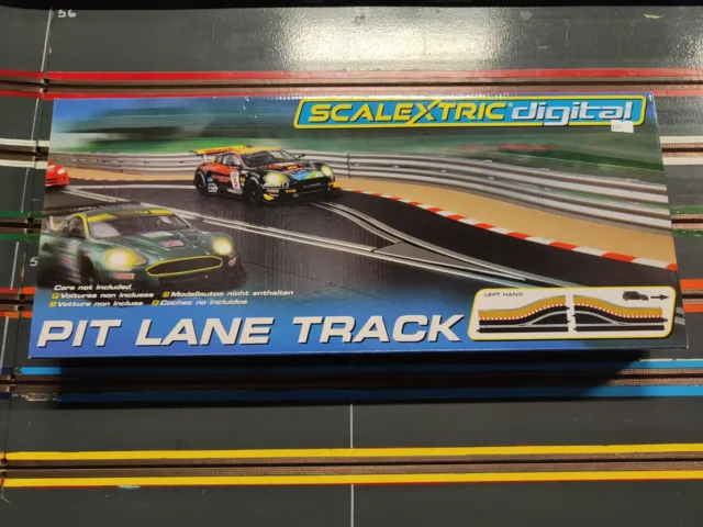 Scalextric Digital C7014 Pit Lane Track Left Hand