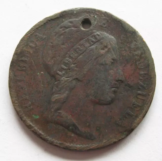 ZALDI2010. Venezuela, 1 Cent Of 1852