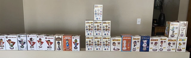 2021 & 2022 Timber Rattler Bobblehead Complete Sets With (4) RARE BOBBLE BOY