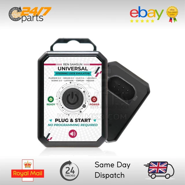 RENAULT Steering Lock RECODED E0160900 - 487000409 R