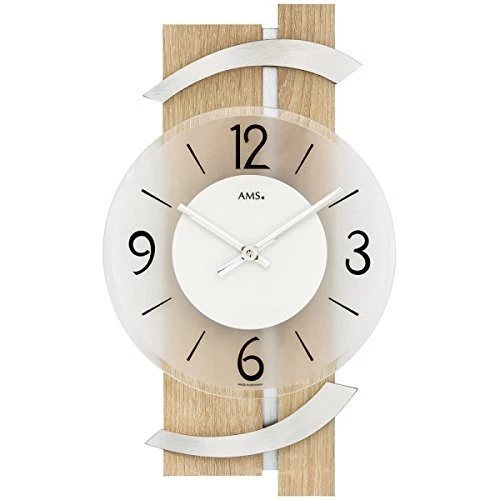 Orologio da parete moderna con meccanismo al quarzo di AMS (g8w)