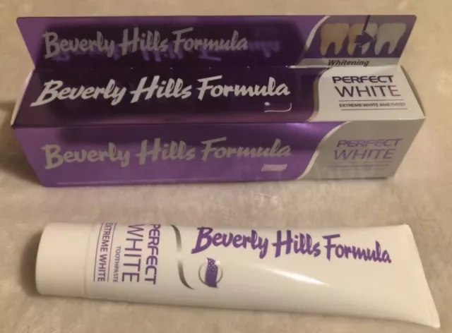 Beverly Hills Formel Zahnpasta 1 Tube Perfekt Weiss Extrem 125Ml