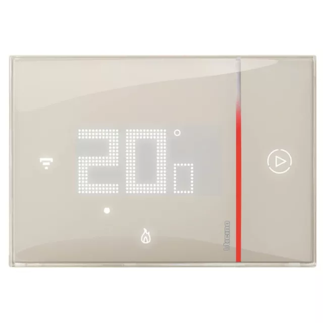 Bticino Thermostat Wifi Intelligent Smarther2 With Netatmo XM8002 Encastré Sable 2