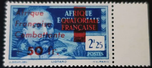 Unterzeichnet Calves - Afrika Äquatorial- Französisch Aef N° 165 neuer Stempel