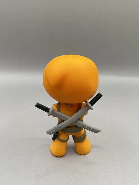 Marvels Deadpool Rare Orange Funko Mystery Mini Bobble Head Hot Topic Exclusive 2