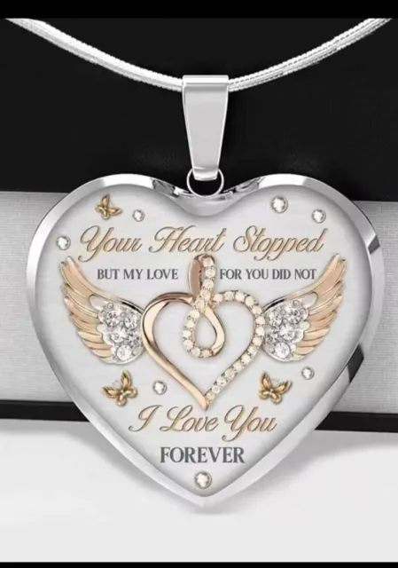 Beautiful Memorial Necklace New