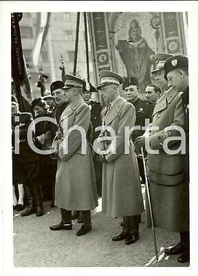 1938 MILANO Anniversario Cinque Giornate - Duca di BERGAMO e autorità *Foto