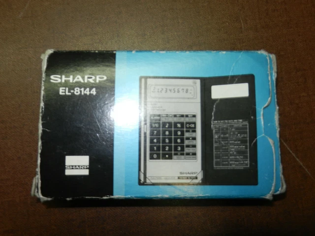 Calcolatrice Sharp EL-8144