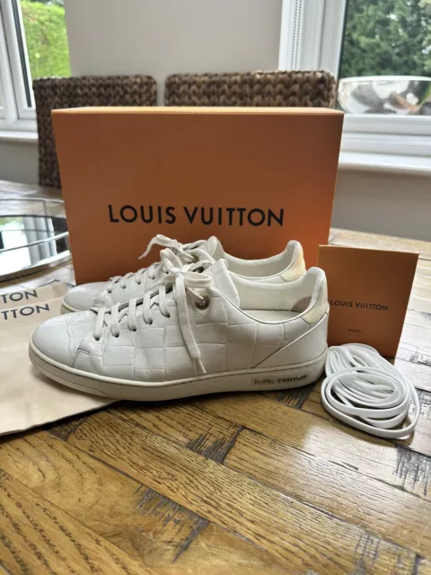 Pink White Louis Vuitton Trainers Good Condition EU 39, UK 6, US 8