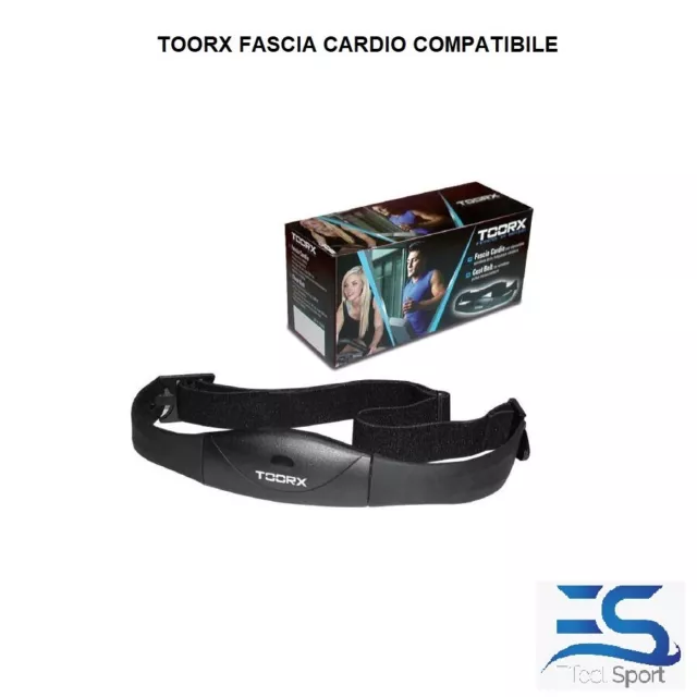 Toorx Fascia Cardio rilevazione wireless frequenza cardiaca COMPATIBILE FC-TOORX