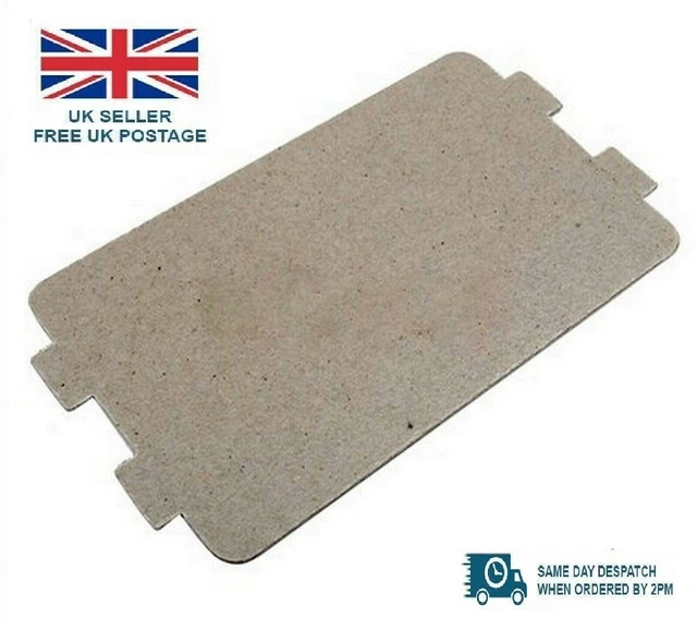 Universal Wave Guide Cover For Kenwood Microwave – Mica Splash Panel 108mm X 100mm