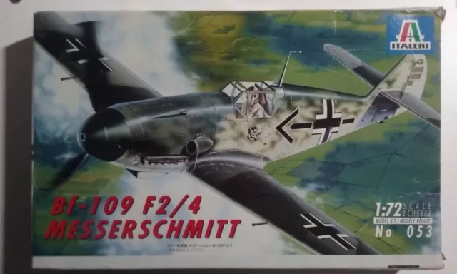 Messerschmitt Bf 109 F2/F4 - Maquette 1/72 - Italeri