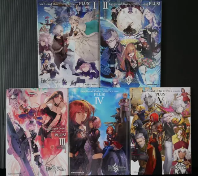 Lote de cómics de antología de FGO: cómic de Fate/Grand Order ¡A la carta...