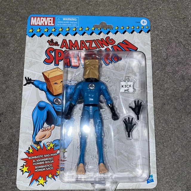 Marvel Legends Retro - SPIDER-MAN BOMBASTIC BAG-MAN Target Exclusive IN HAND MOC