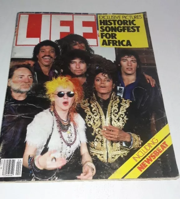 LIFE Magazine USA for Africa edition (rare)