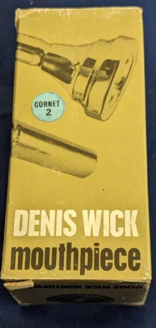 denis wick cornet mouthpiece No. 2