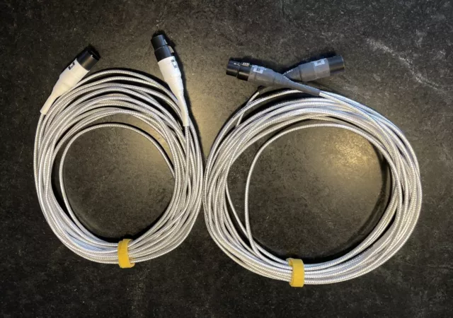 Analysis Plus Silver Apex Audio XLR Balanced Interconnect. 30ft Pair! Class A! Analysis Plus Silver Apex Audio XLR Balanced Interconnect. 30ft Pair! Class A!