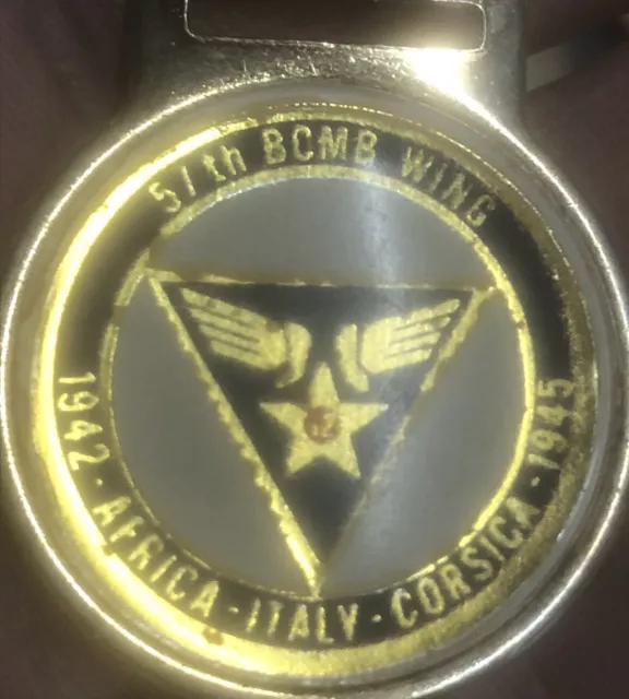 12th Air Force 57th Bomb Wing Key/watch Fib 1942-1945