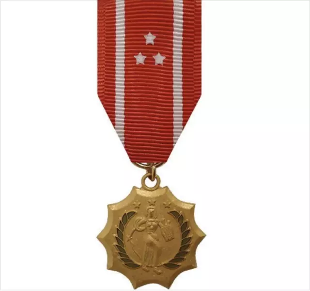 Genuine U.s. Miniature Medal: Philippine Defense